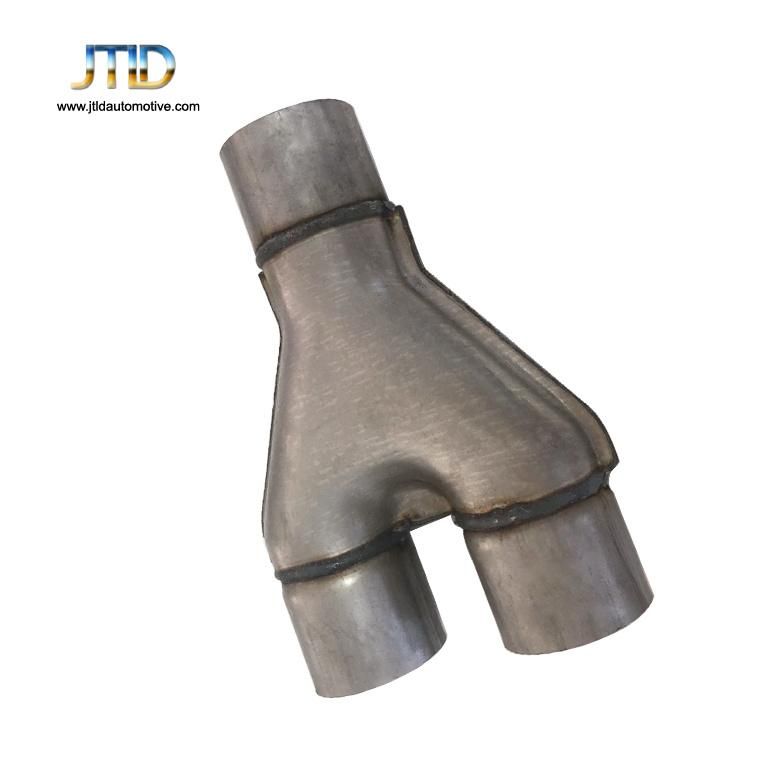 Exhaust Connectortip Dual 2.5 Inch Inlet 3 Inch Dual Outlet Pipe Exhaust Y Pipe