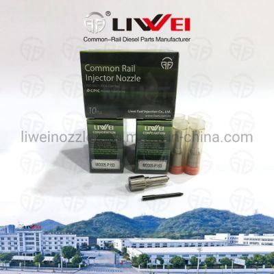 Liwei Brand Common Rail Diesel Piezo Nozzle M0003 P153 M0003p153 Vdo Auto Engine Nozzle for A2c59514910