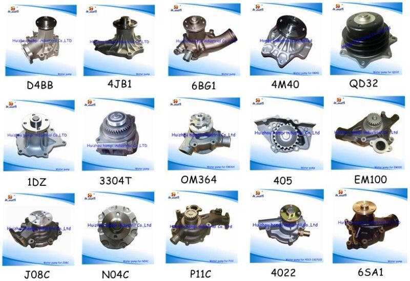 Auto Engine Water Pump for Isuzu 6bg1 1-13610-819-0 4hf1/4HK1/6HK1/4bd1/6bd1/4zd1/4hg1t/4za1/4fd1/C240/6bg1