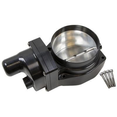 Black Anodized Plating 5 Axle CNC Machined Billet Aluminum 6061 Ls Throttle Body