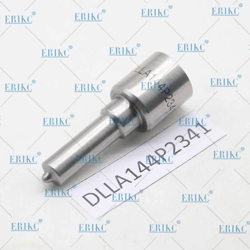Erikc Diesel Fuel Injector Nozzle Dlla 144p2341 0433172341 Black Coated Needle Nozzle Dlla144p2341 Dlla 144 P 2341 for 0445110519
