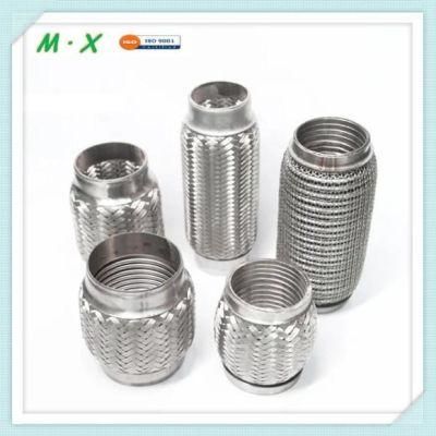 Universal Automotive Exhaust Flexible Pipe/Connect/Corrugated Bellows Pipe with Inner Braid or Interlock Layer