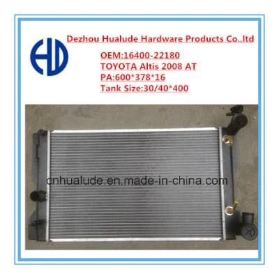 Aluminum Plastic Auto Radiator (16400-22180)