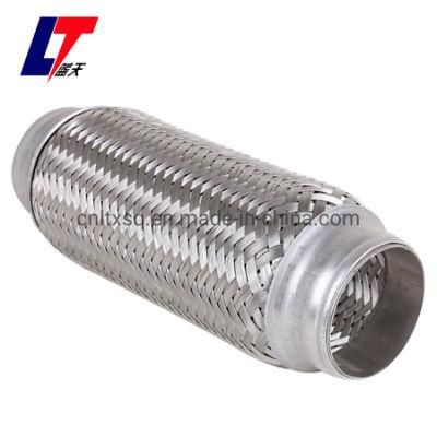 OEM Stainless Steel Car Exhaust Muffler Double Braid Flexible Pipe