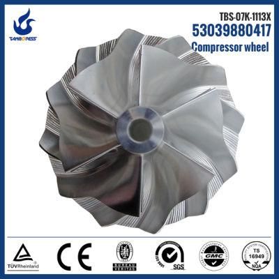 Nissan Renault K03 53039880417 53039700417 53031015174 Turbo Billet Compressor Wheel