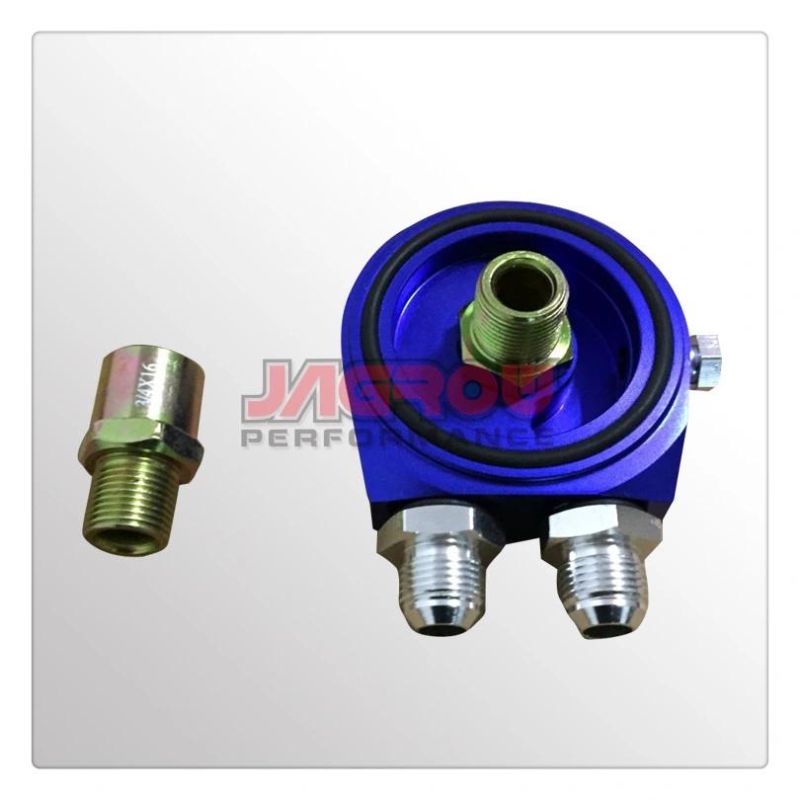Jagrow Performance Oil Cooler Adapter An10 Blue Color