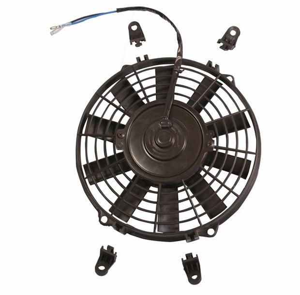 Superior Quality 12V/24V Universal Auto Electric Cooling Fan with Square Frame