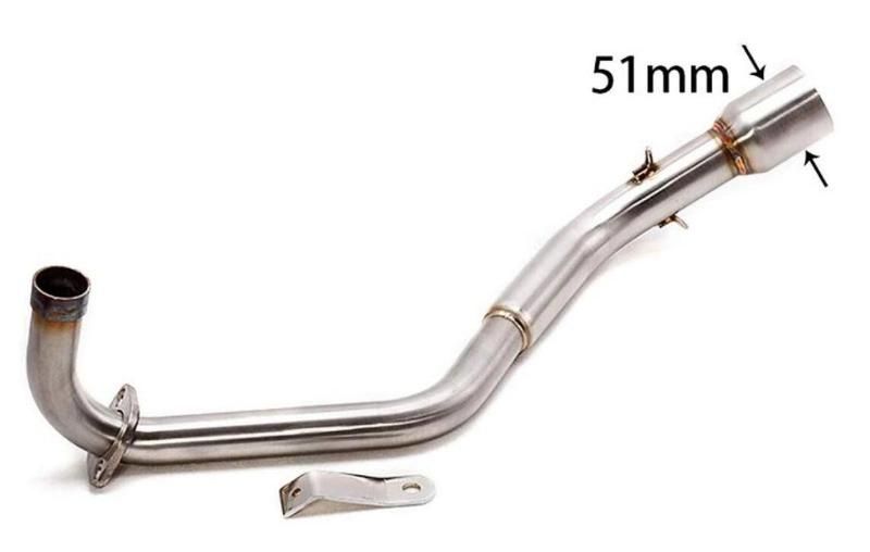Honda Msx 125 Grom 2013-2015 Exhaust Muffler Middle Link Pipe and Front Link Pipe Slip-on Grom Msx125
