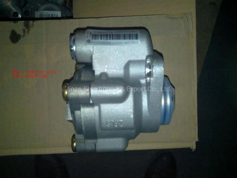 Sinotruk Cnhtc Truck Parts HOWO T5g 340HP Mc11 Engine Parts Power Steering Pump 752W47101-6151 752W47101-6150