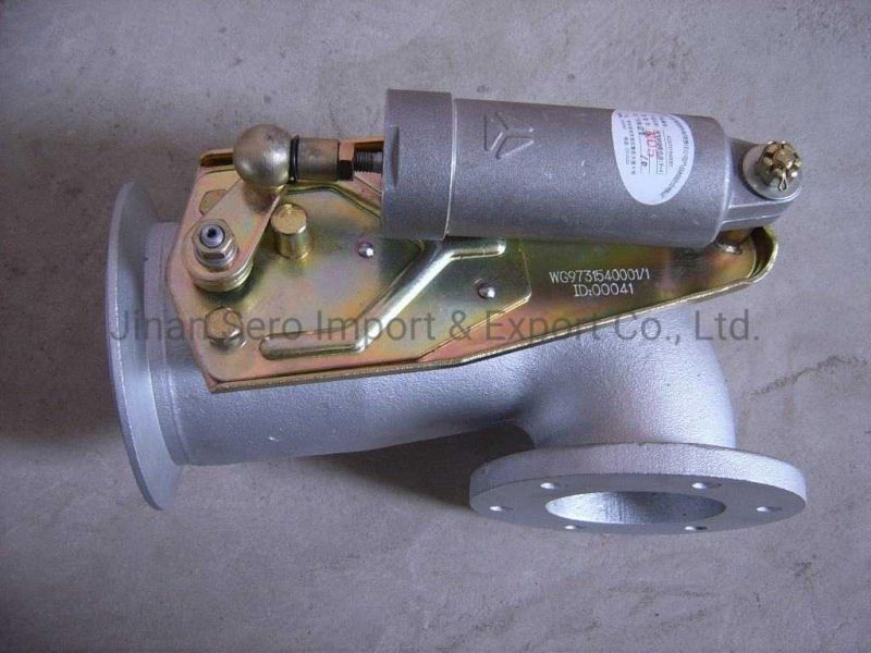 Original Sinotruk HOWO Truck Spare Auto Parts Exhaust Brake Pipe Wg9731540001 for HOWO 371 Truck Chassis Parts