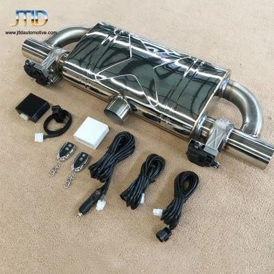 Universal Valved Exhaust Dual Outlet Electric Valve Muffler with OBD APP Control