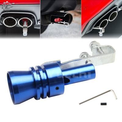 Aluminum Universal Turbo Sound Whistle Exhaust Pipe Muffler S Size