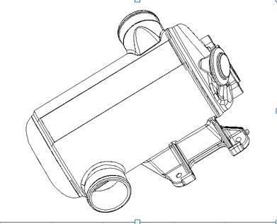 Egr Cooler for Detroit Series 60 03~06, OEM: 23535180