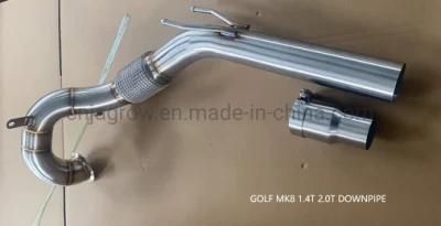 Exhaust Downpipe for Golf Mk8 2.0t 1.4t 2019+