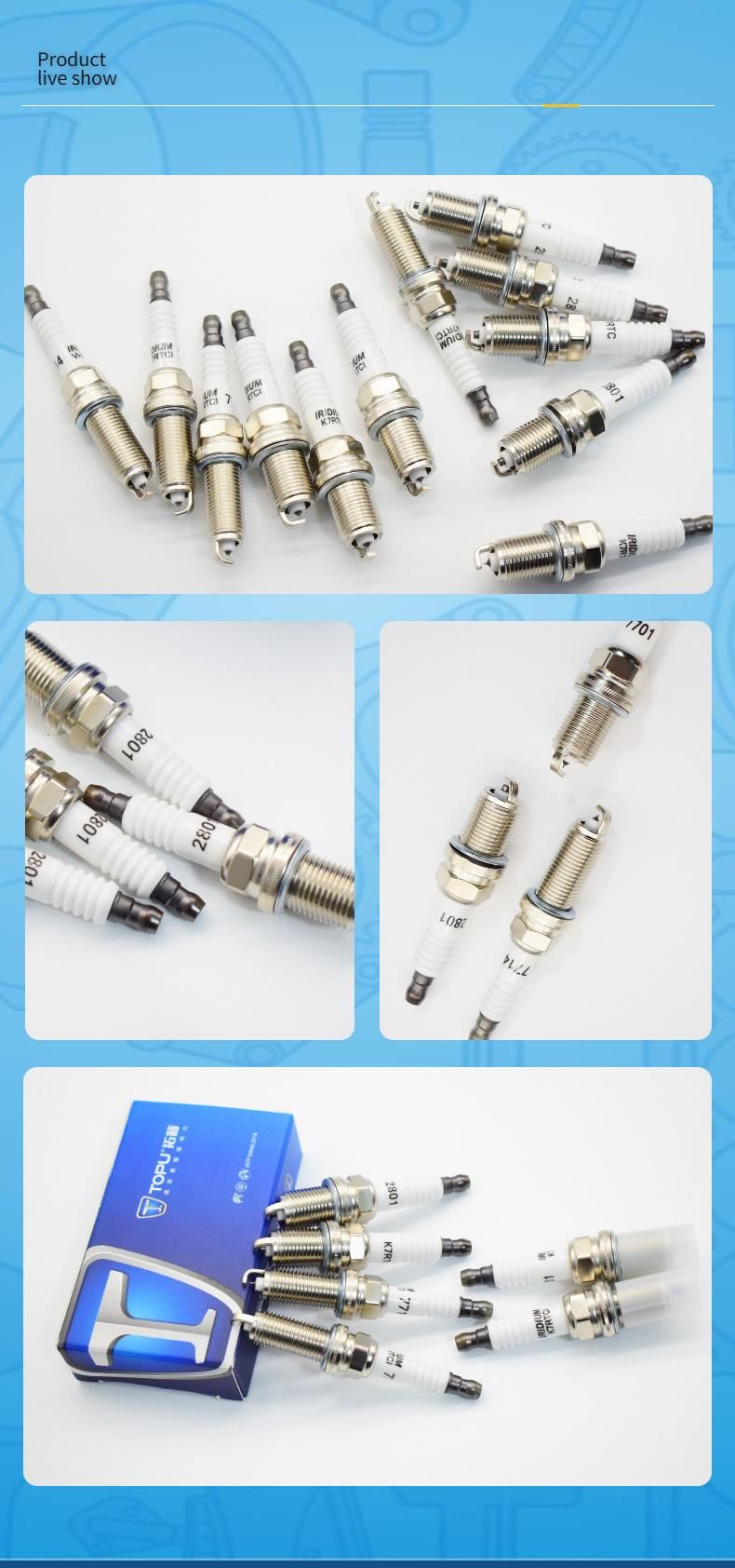 Factory Price Iridium Spark Plug Bkr6eix (2272) Spark Plug