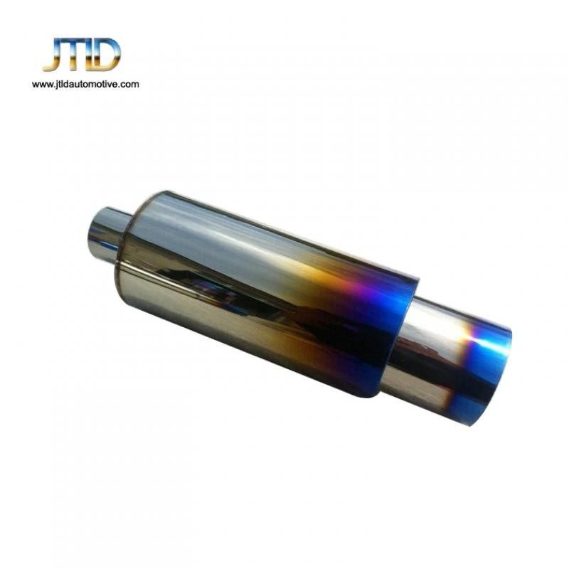 High Quality Straight Exhaust Muffler Car Exhaust Muffler with Blue Tip for Hks