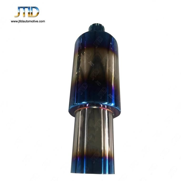 High Quality Exhaust Muffler Universal Fitment Exhaust Tip Burnt Muffler