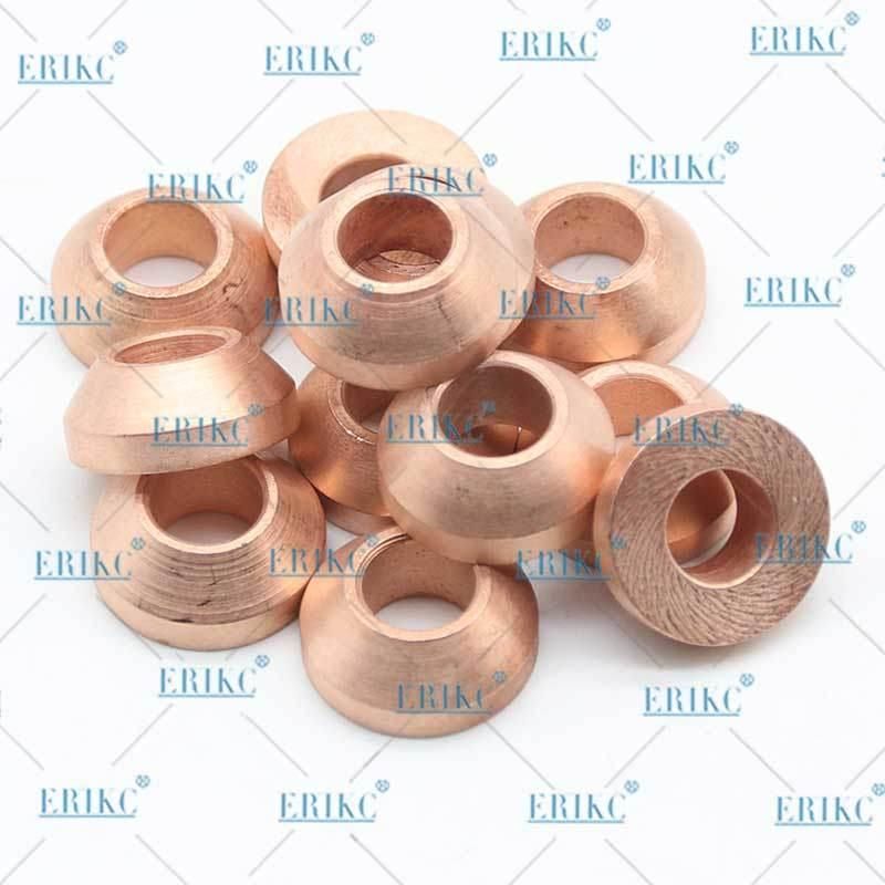 Erikc Denso Common Rail Injector Copper Shim E1022026 Injector Copper Washer Thicknes 8 mm 5 PCS/Bag