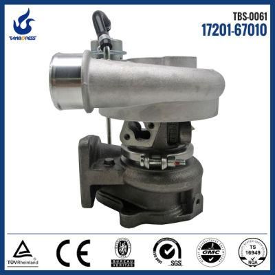 Toyota 4 Runner 3.0 TD 1KZ-T 125 HP Turbos for CT12B 17201-67010 17201-67020