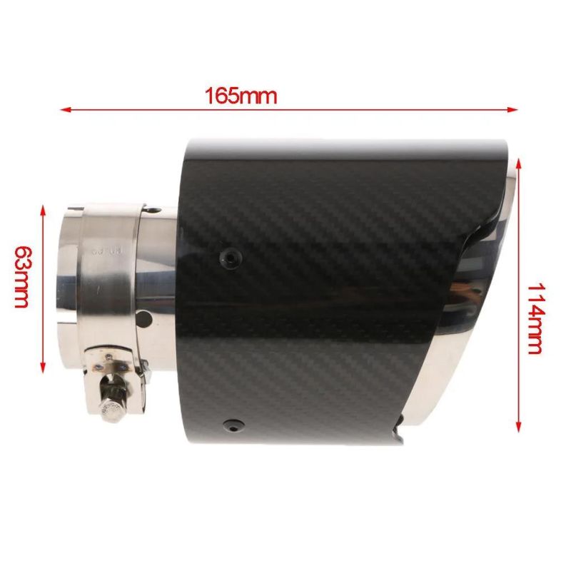 Exhaust Tailpipe with Cartbon Steel for Auo Parts in Exhaust System