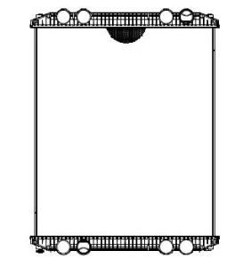 Truck Radiator Freightliner Business Century Class Series OE# 0516239002
