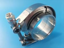 Exhaust Clamp Stainless Steel Exhaust Pipe V Band Clamp with Male Female Exhaust Flanges