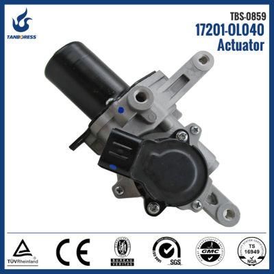 1KD Toyota Hilux electric turbocharger actuator 17201-30110 17201-OL040 89457-52010