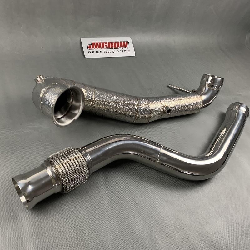 Exhaust Downpipe for Benz A45 Amg Cla45 14-16 with Heat Insulation
