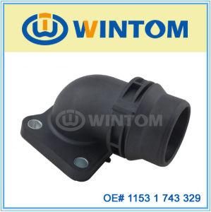 11531743329 E46 Top Radiator Coolant Water Hose Flange M43 for BMW