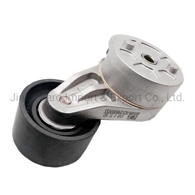 Sinotruk HOWO Truck Engine Parts Belt Tensioner Pulley Vg1246060022 for Heavy Truck Spare Parts