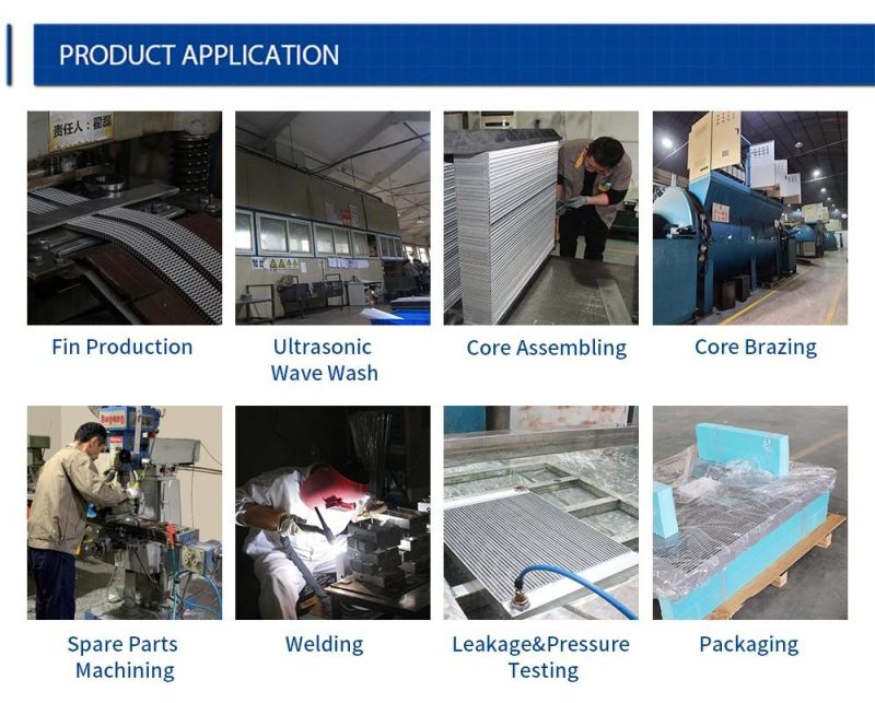 Air Cooled Aluminum Air Compressor Aftercooler Factory Design