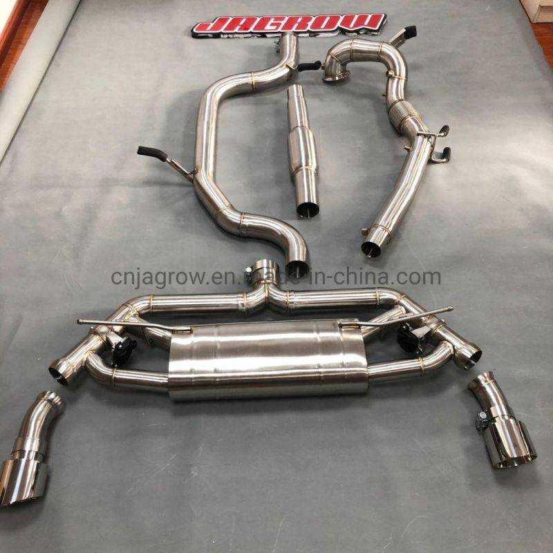 High Quality Exhaust Catback for VW Golf 8 Gti 2.0t