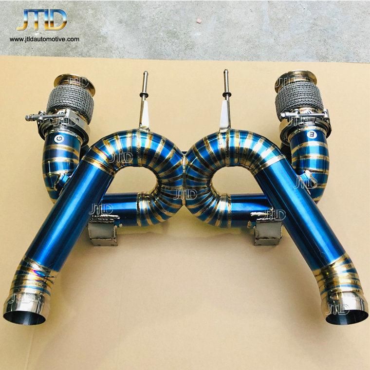 High Performance Titanium Exhaust Pipe Exhaust System for Mclaren 720s