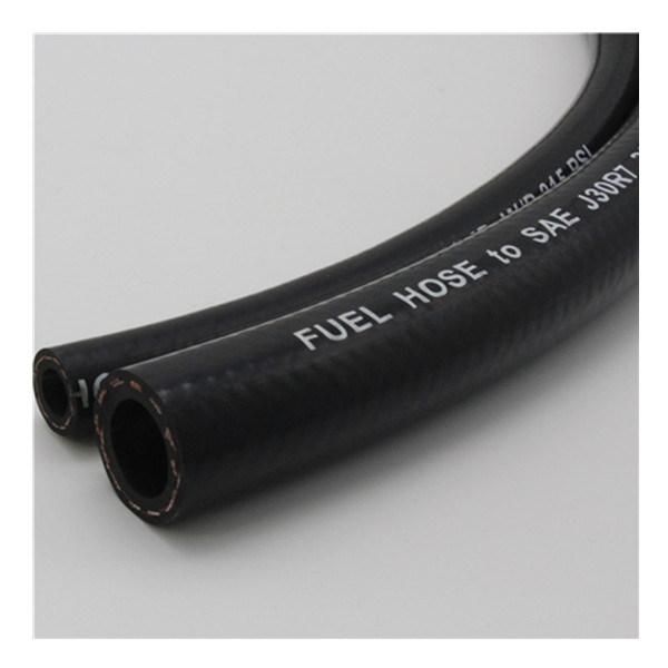 Flexible SAE J30r7 Rated 3/8′′ Rubber Fuel Hose