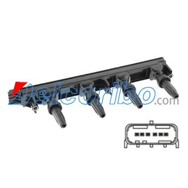 Ignition Coil 5970.87 597087 5970A0 for Citroen