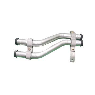 Trucks Controller Outlet Pipe Cooling Water Pipe with Bracket Assembly Compensation Water Tank Down Pipe