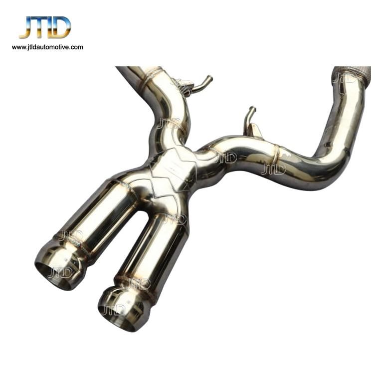 High Performance Exhaust Downpipe for Mercedes Amg S63 W222 C217 5.5 Biturbo Turbo Downpipes M157 Engine