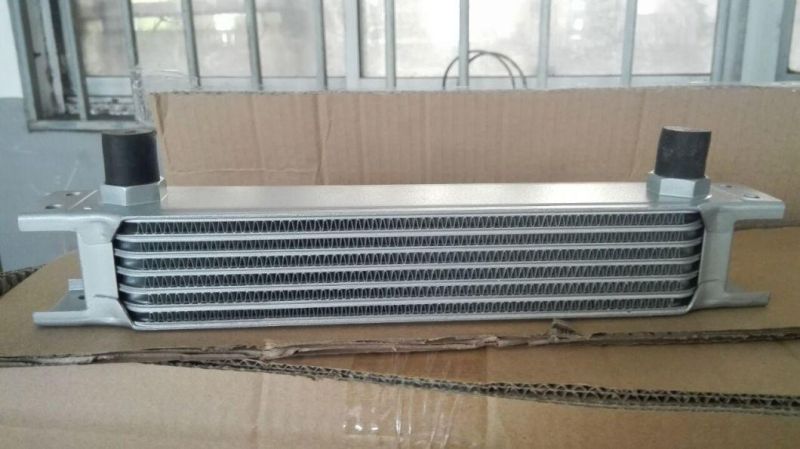 OEM Aluminum Brazed Plate Air Cooled Hydraulic Transmission Oil Cooler