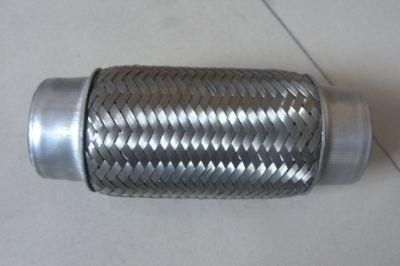 Stainless Chromed Muffler Exhaust Silencer Pipe Universal Sport Racing Car Silencer