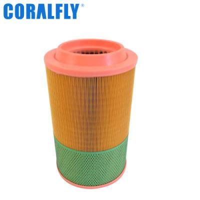 Coralfly Air Compressor Filter 1613950300 RS4969 Af25876 for Atlas Copco Baldwin Fleetguard Air Filter