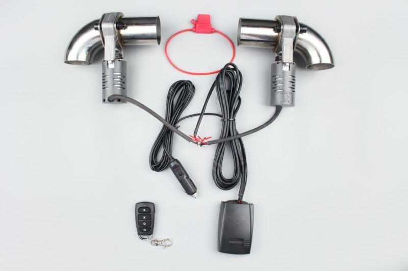 New Design SS304 Worm Electric Valve Muffler Kit with Remote