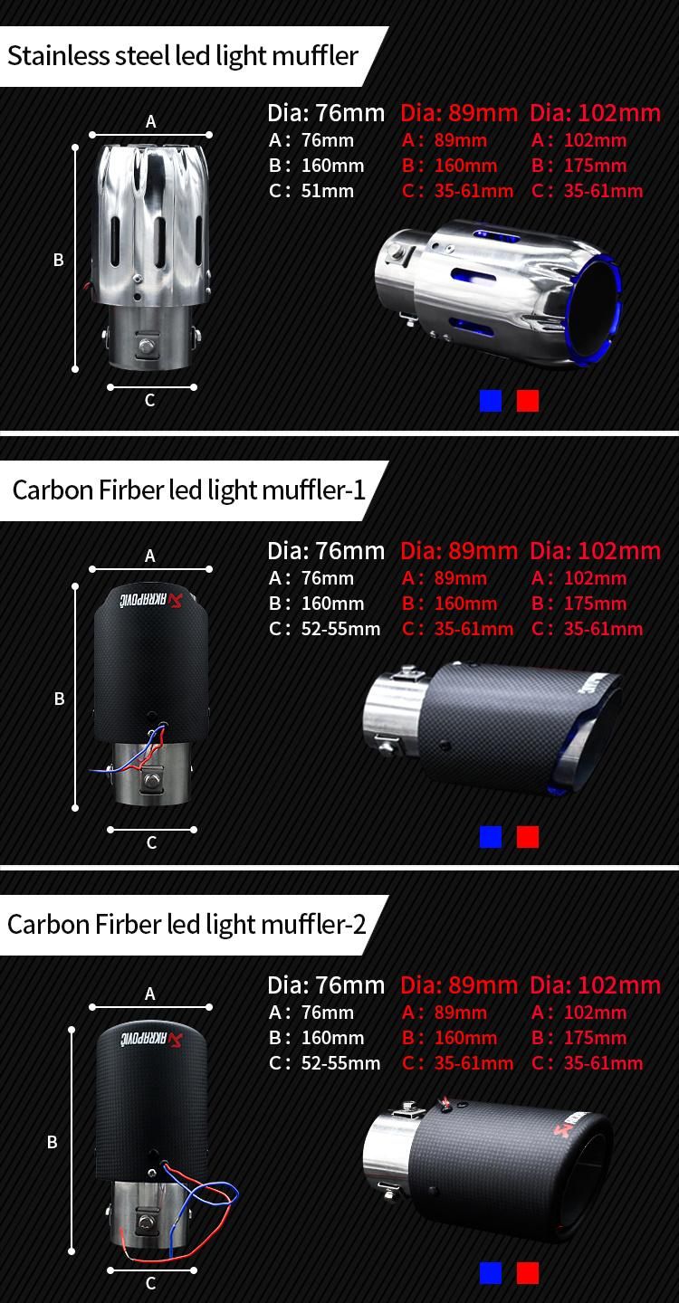 New Design SS304 Worm Electric Valve Muffler Kit with Remote