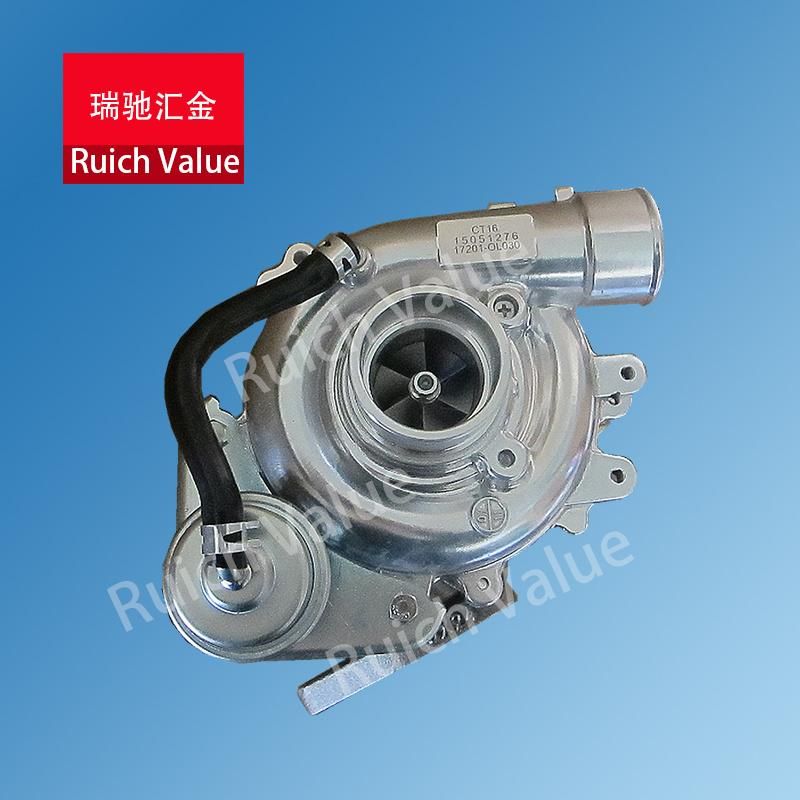 17201-Ol030 17201-30120 CT16-2 W Turbocharger for Toyota Land Cruiser, Hilux with 2kd-Ftv Engine