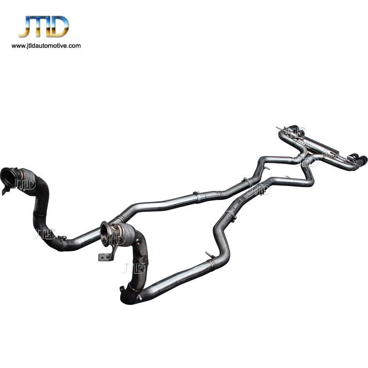 High Flow Race Exhaust Pipe Valvetronic Exhaust Catback System for BMW X5m F85