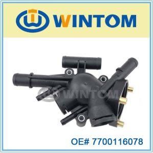 Water Neck Thermostat Housing 7700116078 for Peugeot