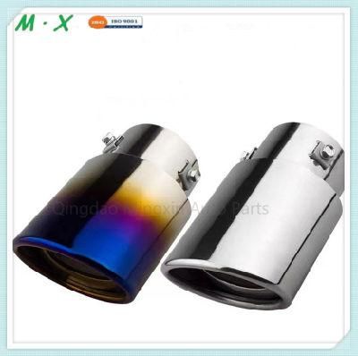 Exhaust Muffler Tip Using Large Straight Throat Automobile Muffler Tail Cover Modified Decoration Chimney