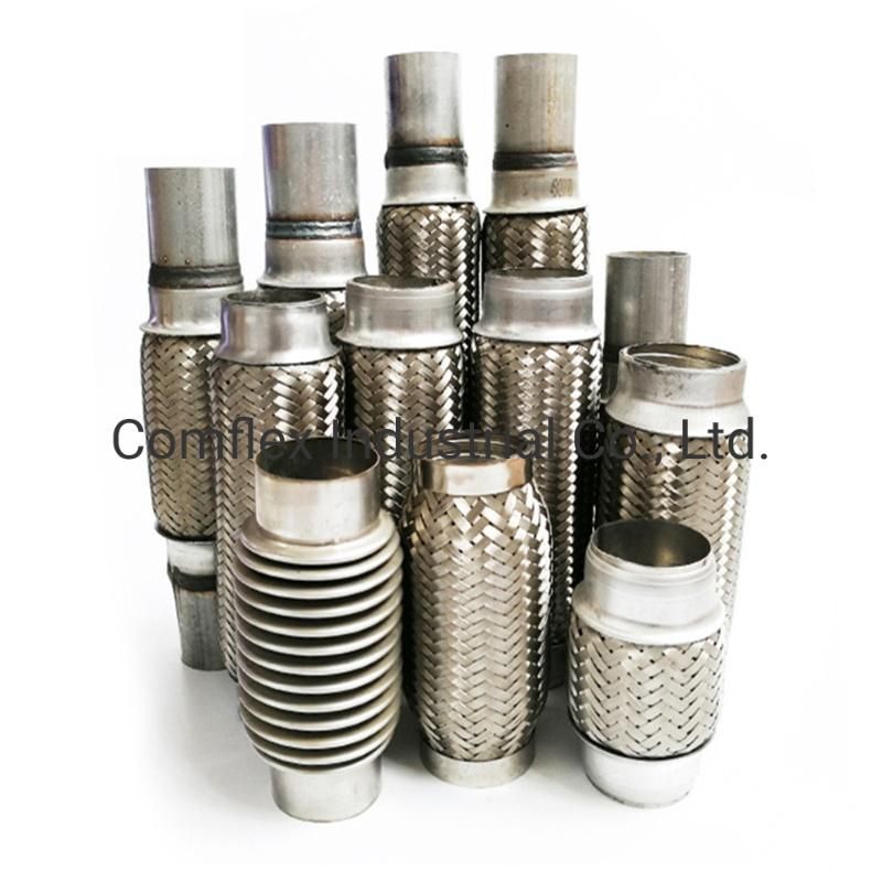 Stainless Steel Automobile Exhaust Flexible Pipe / Bellows/ Tube/ Connector~