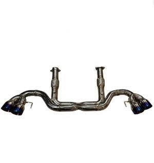Performance 304 Stainless Steel Exhaust System Exhaust Catback for Corvette C8 2020