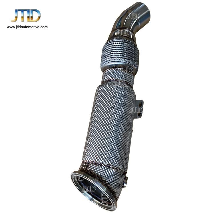 High Performance Exhaust Pipe with Heat Shield Exhaust Downpipe for BMW B58 F30 F32