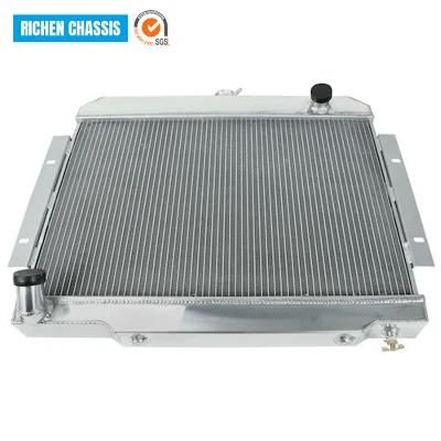 Fit 1972-1986 Jeep Cj5/Cj6/Cj7 3 Row Full Aluminum Core Racing Cooling Radiator